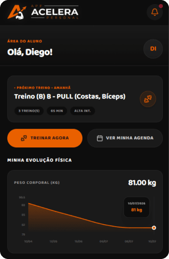 App do Aluno preview